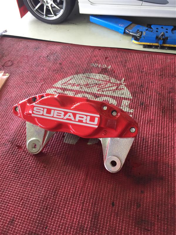 スバル(純正) 対向4POTキャリパー のパーツレビュー | インプレッサ