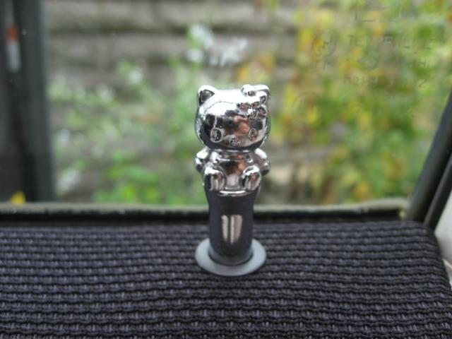 ダイハツ(純正) メッキドアロックノブ ハローキティバージョン の