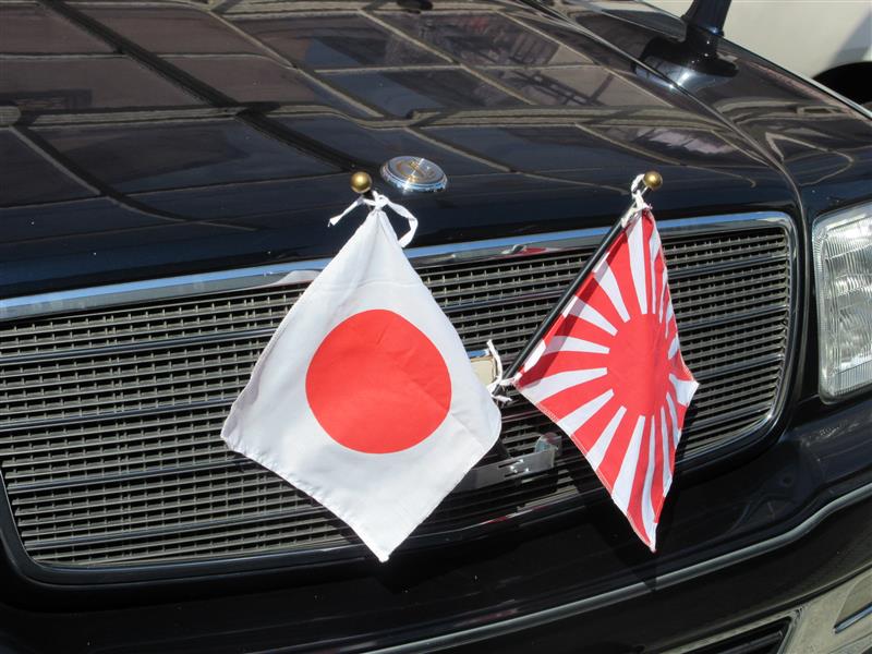 不明 日の丸・旭日旗 自動車用国旗セット のパーツレビュー