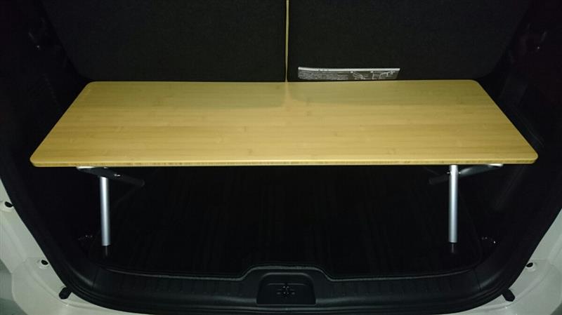 snow peak フォールディングシェルフ ロング竹 のパーツレビュー