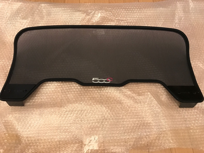 フィアット(純正) ウィンドストップ のパーツレビュー | 500C