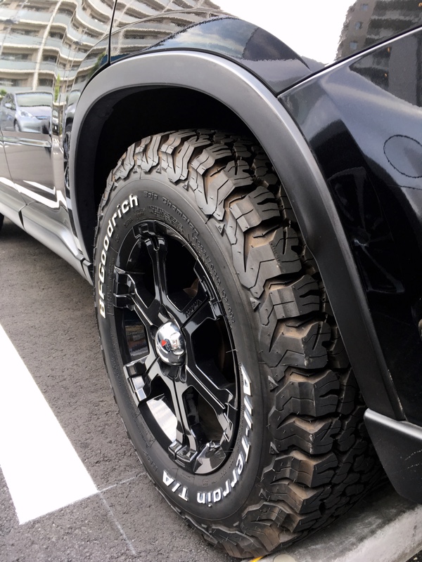 BFGoodrich All-Terrain T/A KO LT225/70R16 のパーツレビュー