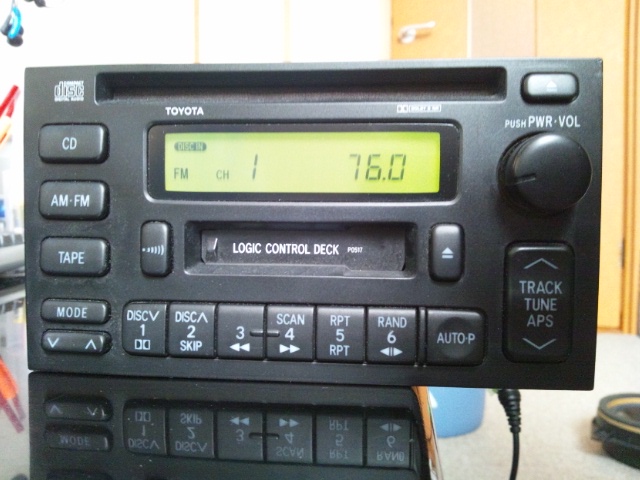 トヨタ(純正) CDカセットデッキ のパーツレビュー | マークII(excel
