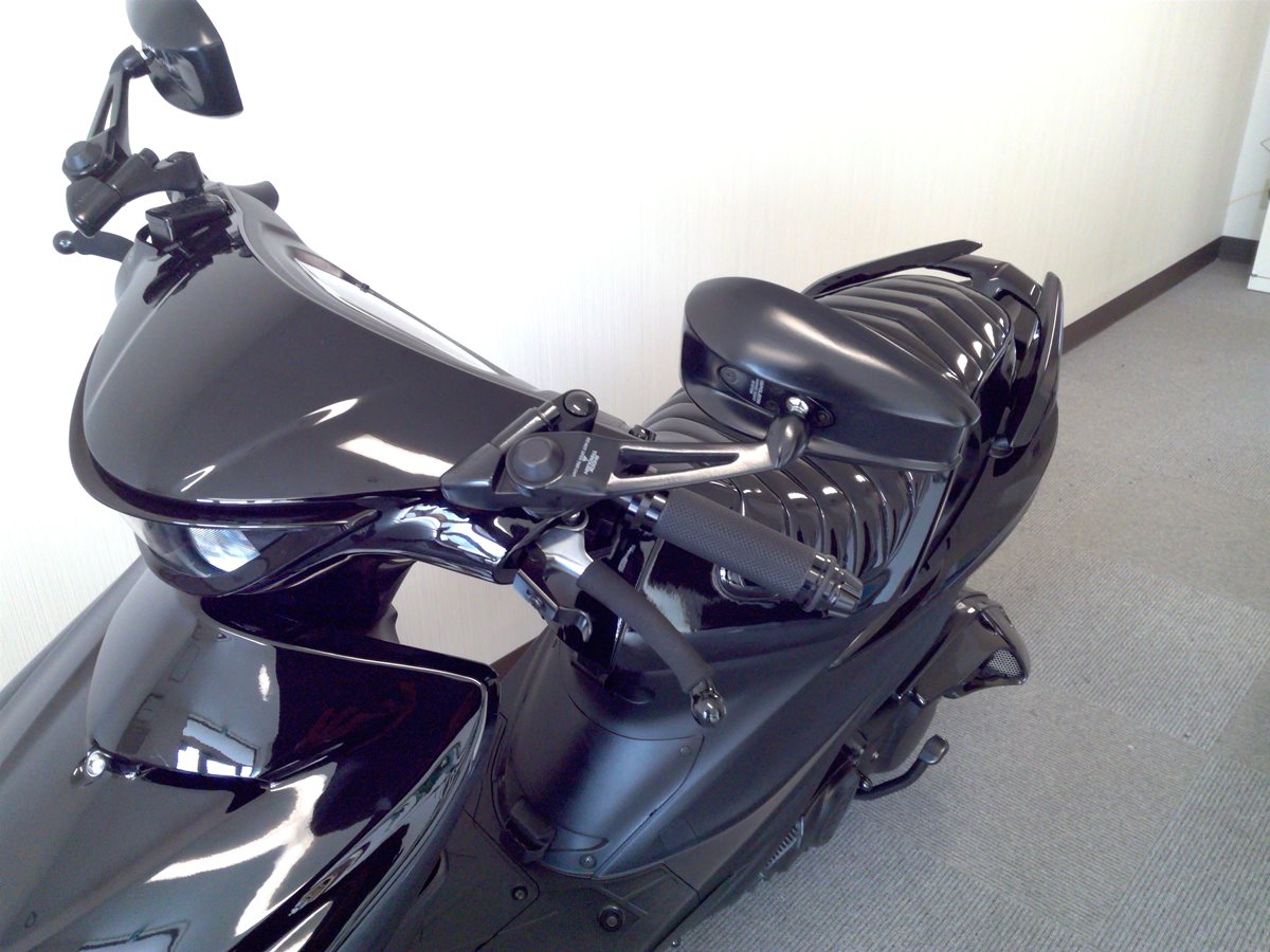 TANAX タナックス (TANAX) バイクミラー ナポレオン シャークミラー4