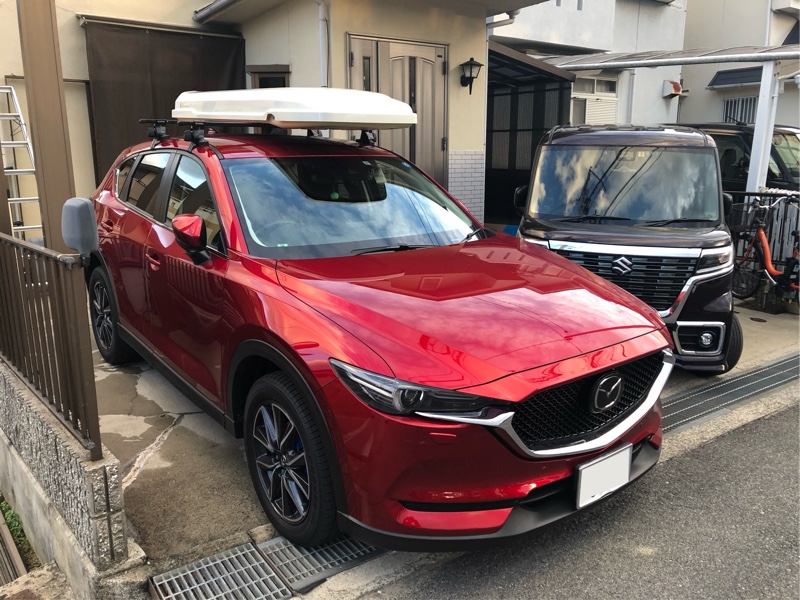 CAR MATE / カーメイト inno ルーフボックス BR580 のパーツレビュー