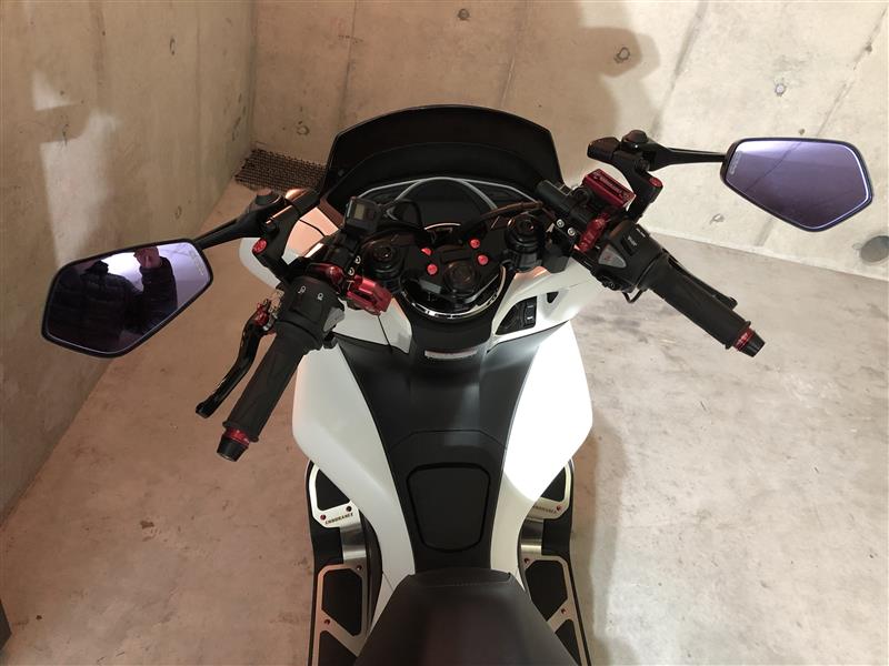 TANAX シャークミラー3 RAYSAVE のパーツレビュー | PCX(マツ奴