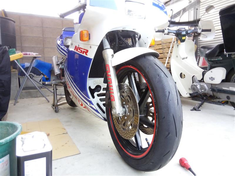 ダンロップ α-13SP H F110/R150 前後セット 30分バリ山！ ダンロップα