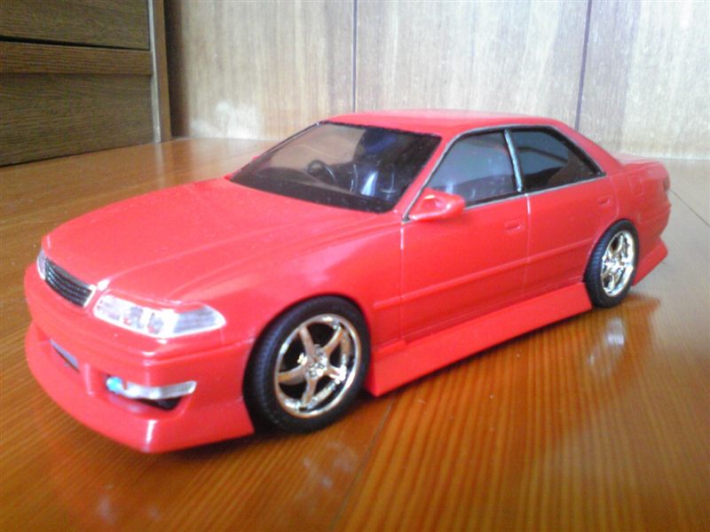 ｱｵｼﾏ ﾏｰｸII JZX100 BN Sports のパーツレビュー | モデルカー(ヘボヘボ