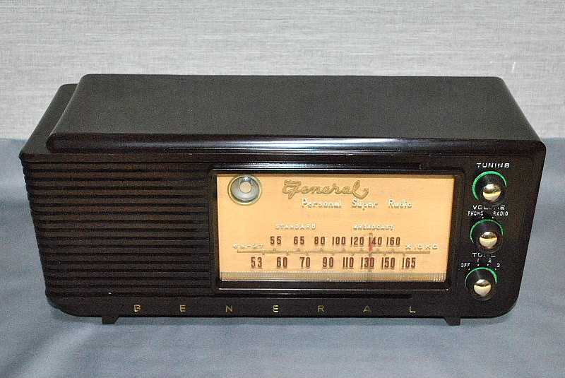 ゼネラル（八欧電機） 真空管ラジオ 6S-27｜覆面えるのブログ