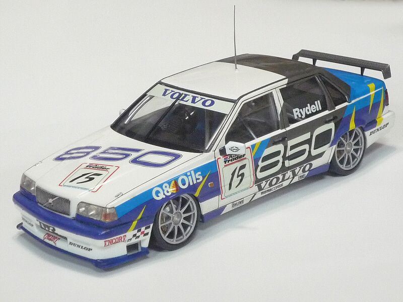 8月のひかりのフォトギャラリー「タミヤ 1/24 ボルボ850サルーンBTCC