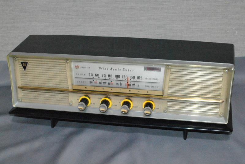 松下電器産業(ナショナル) 真空管ラジオ DX-365 ｜覆面えるのブログ