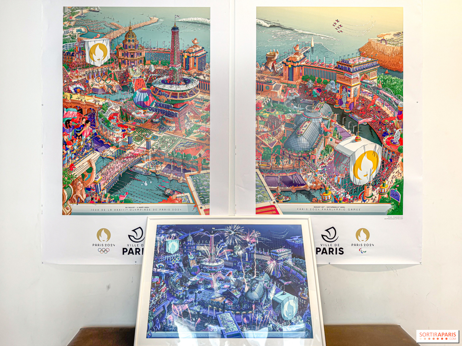 オリンピック：パリ2024がインタラクティブなナイトポスターを発表