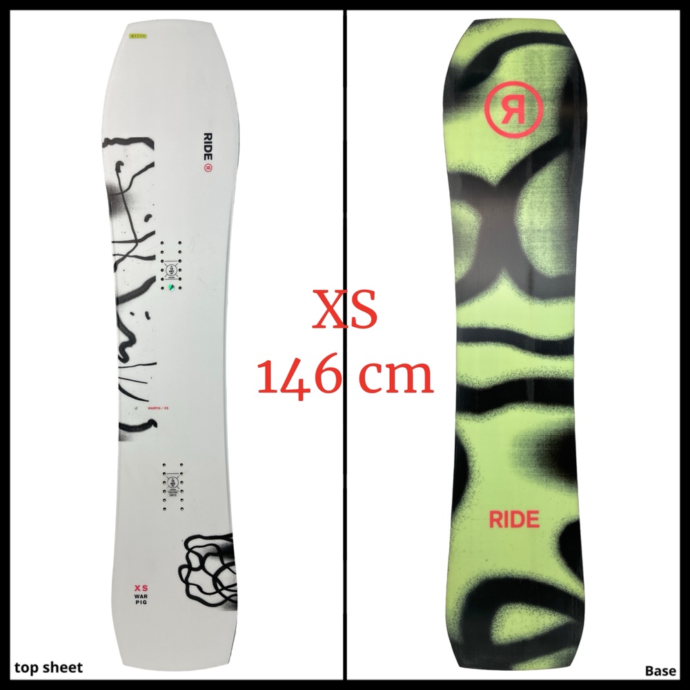 2277 Ride Warpig Men's Snowboard 146 cm 2024 - Snowboards | SENDY