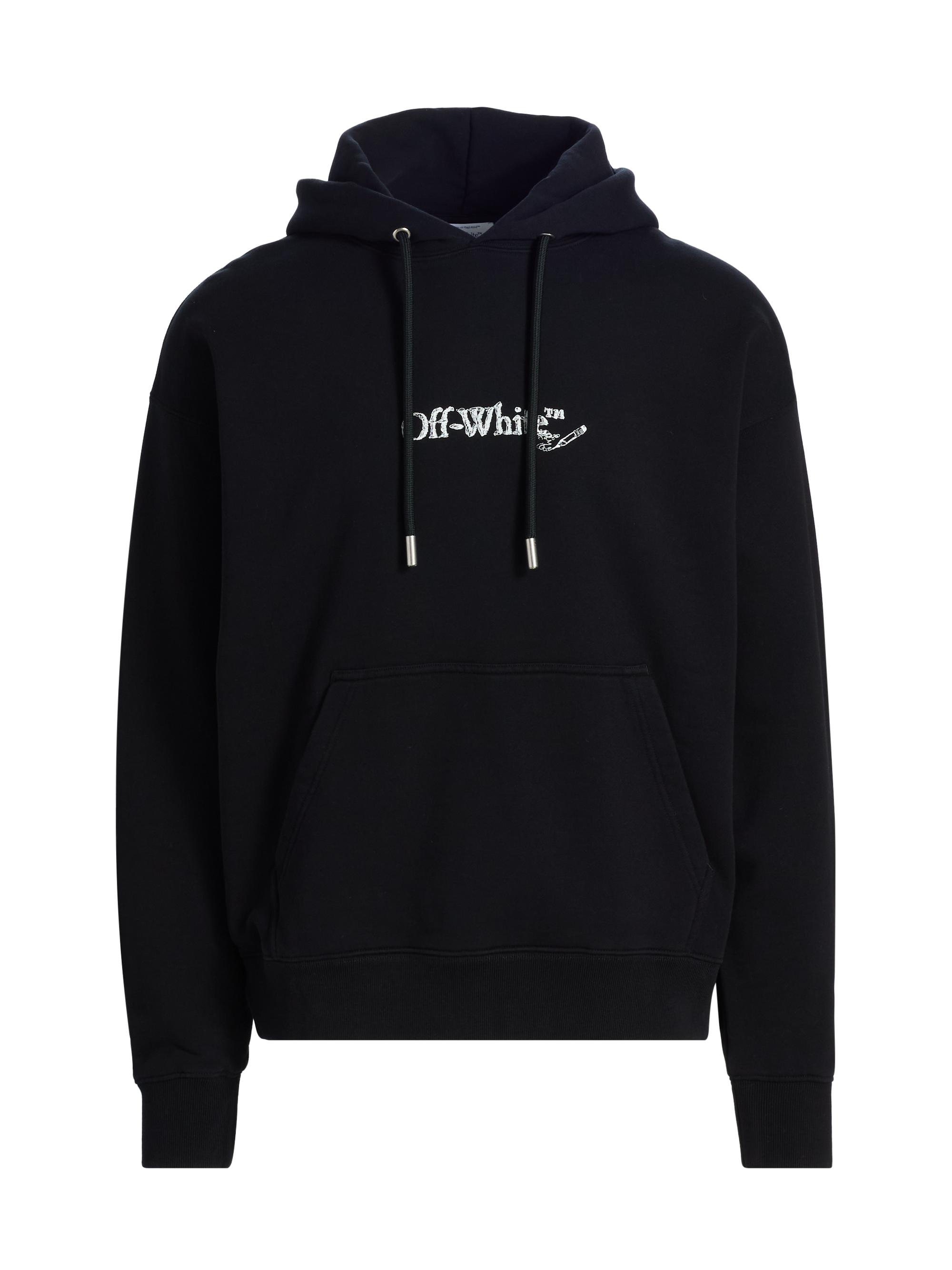 Balmain Logo-Embroidered Cotton Hoodie | Saks Fifth Avenue