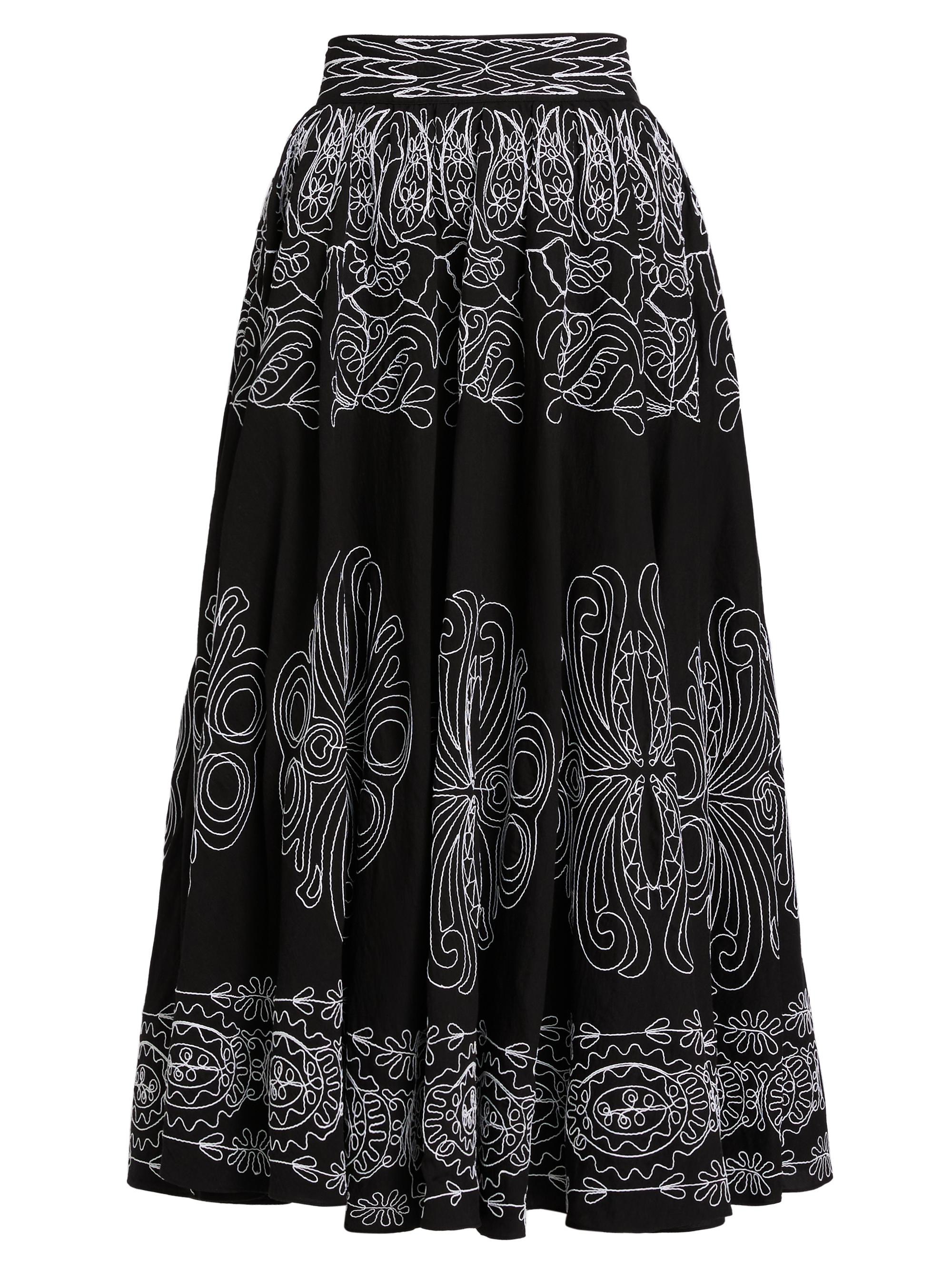 Marie Oliver Wilson Floral Midi-Skirt | Saks Fifth Avenue