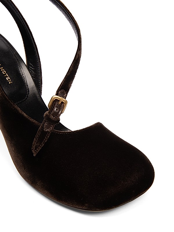 Dries Van Noten Velvet Slingback Pumps | Saks Fifth Avenue