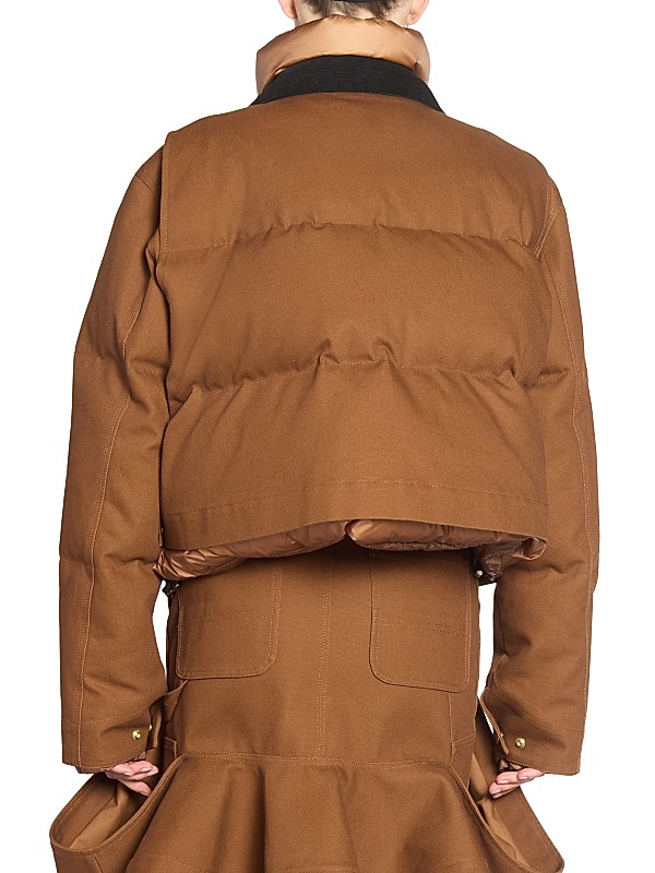 Sacai Sacai x Carhartt WIP Duck Puffer Jacket | Saks Fifth Avenue