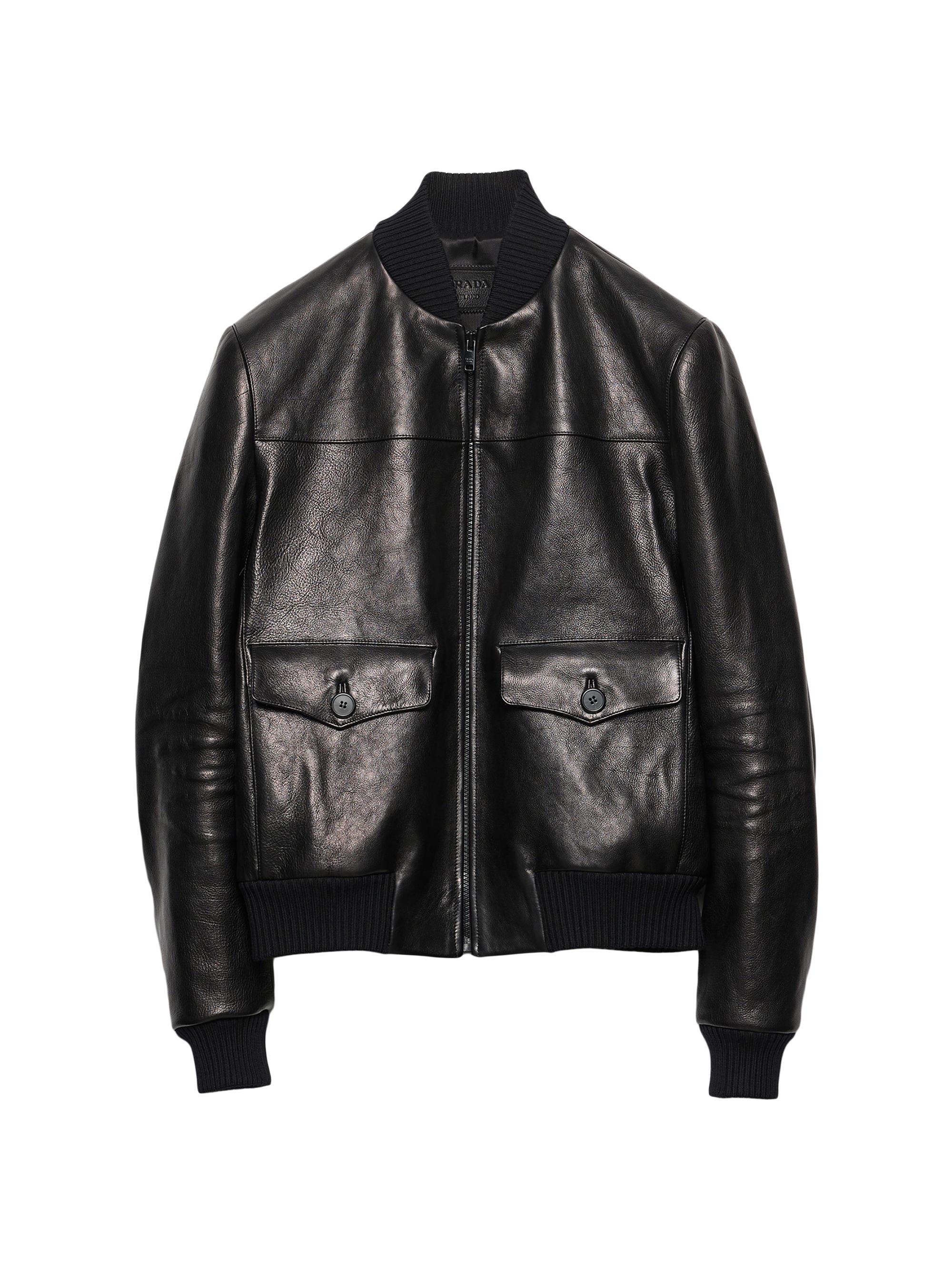 Prada Nappa Leather Jacket | Saks Fifth Avenue