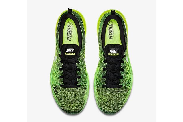 Nike Flyknit Air Max (Voltage Green) - Releases