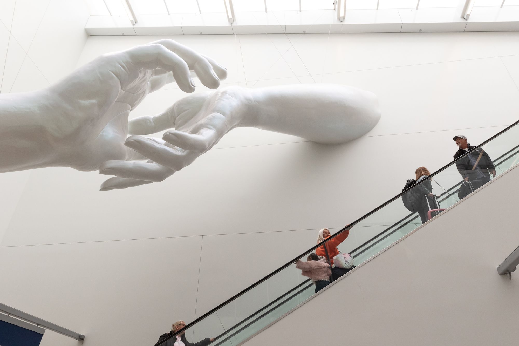 Hank Willis Thomas and Coby Kennedy reach for the skies with