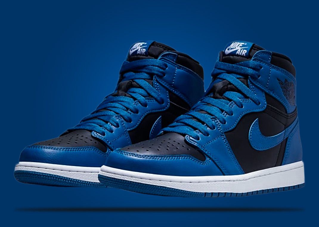 Official Look At The Air Jordan 1 Retro High Dark Marina Blue