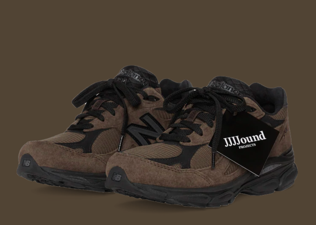 JJJJound x New Balance 990v3 Surfaces In Brown