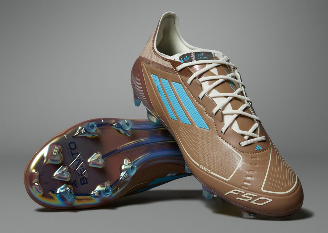 The Bad Bunny x adidas F50 Messi Elite FG Cardboard Releases in 2024