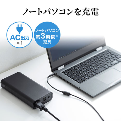 ACコンセント出力ができるマグネット搭載モバイルバッテリーを発売