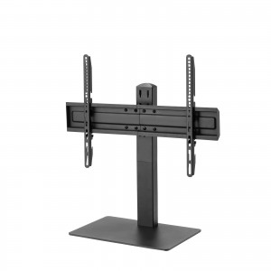 CR-PLD002【37～65型対応卓上ディスプレイスタンド】左右の角度調整と9