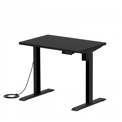 ERD-ER9060BK【e電動昇降デスク（ブラック）W900×D600【受注生産品