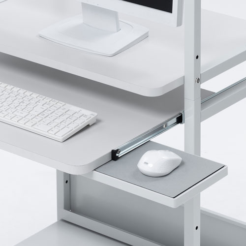 RAC-EC15N2【パソコンラック（W600×D600×H1265mm）】キーボード