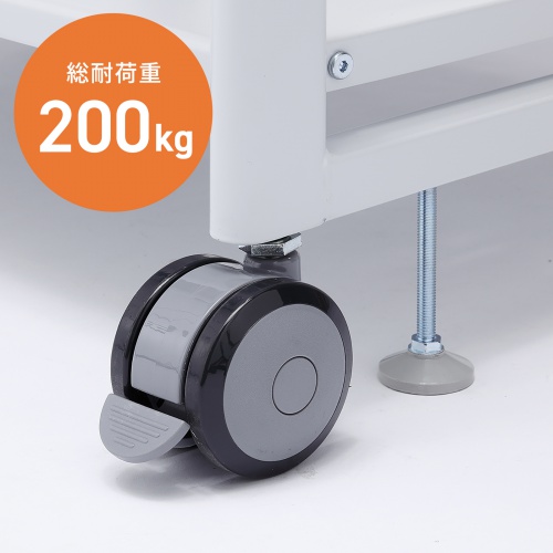 RAC-S600L【SOHOラック（W638×D550×H1020mm）】機器に合わせて自由に棚