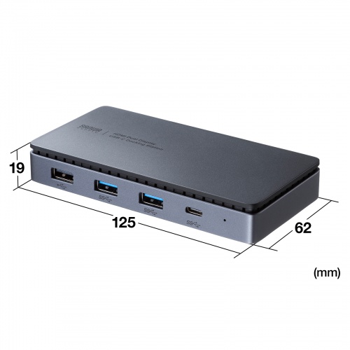 USB-CVDK17【ドッキングステーション（HDMI×2画面出力・LAN端子なし
