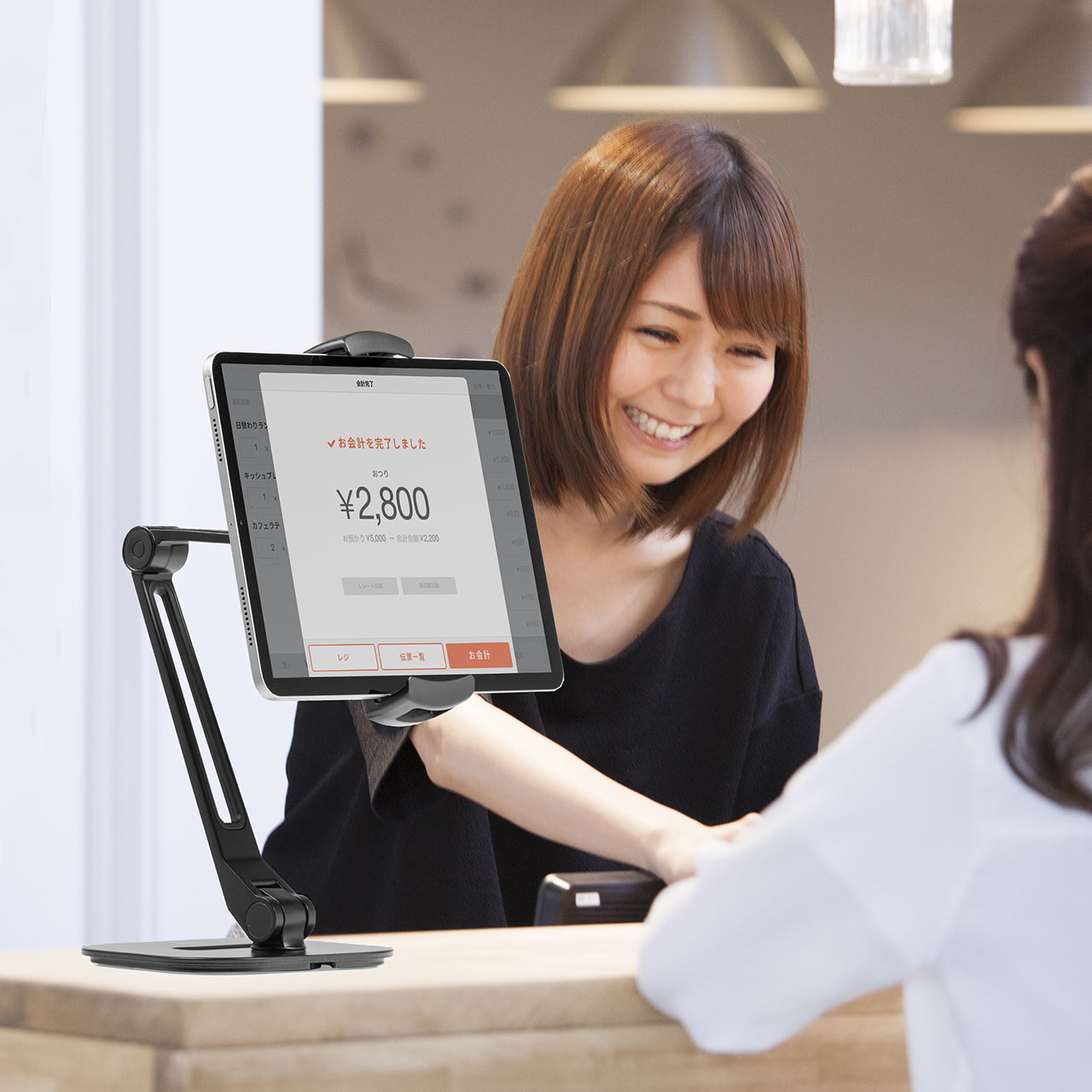 iPadレジ向けのタブレットスタンド特集