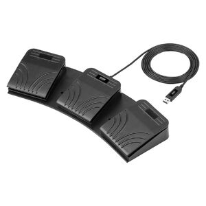 LEAP motion + USB三連フットペダルスイッチ LEAP motion + USB三連