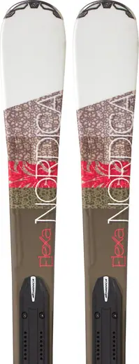 Nordica Elexa ADV Carving Skis + N ADV P.R.Evo - All Mountain Skis