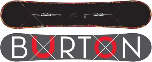 Burton Custom X Black Mens Snowboard | SkatePro