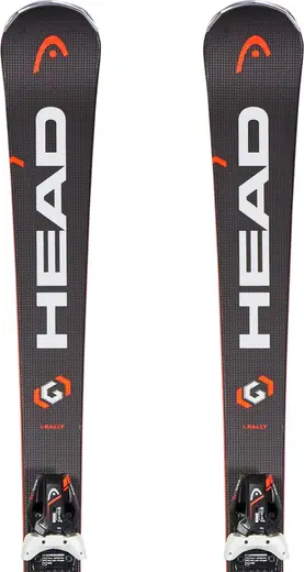 Head Supershape I.Rally 17/18 Carving Skis + PRD 12 Bindings