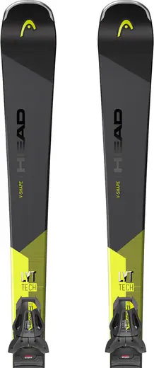Head V-Shape V8 SW LYT Skis + PR 11 GW Bindings - Carving Skis