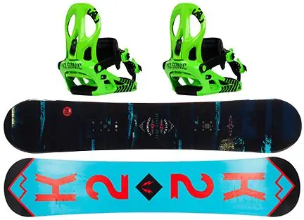 K2 Fuse Wide + Sonic Binding - Package | SkatePro