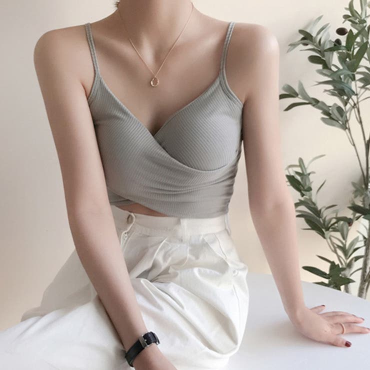 フロントクロス キャミソール[品番：AGCW0001110]｜SUNSHINE CLOSET