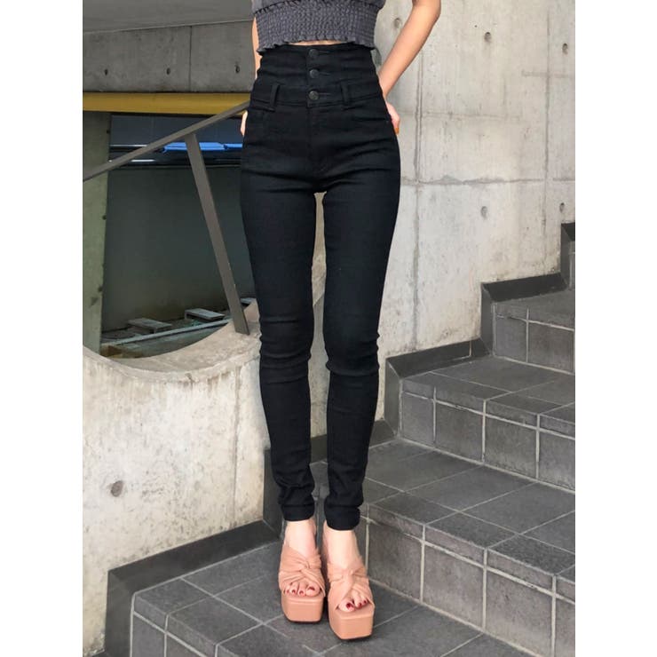 ELDER】ヌードハイウェストデニム[品番：MKSW0035597]｜EMODA（エモダ