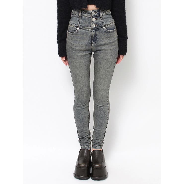 ELDER】MONSTERハイウエストデニム[品番：MKSW0060599]｜EMODA（エモダ