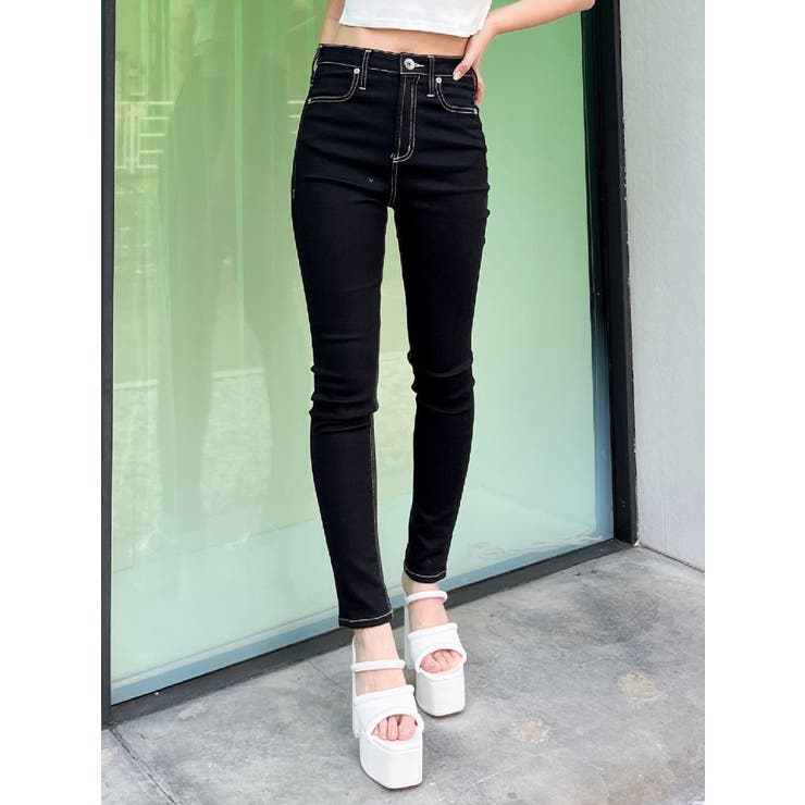 ハイウエストワンウォッシュスキニーパンツ[品番：MKSW0059315]｜GYDA