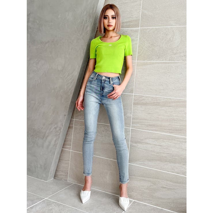 ハイウエストワンウォッシュスキニーパンツ[品番：MKSW0059315]｜GYDA