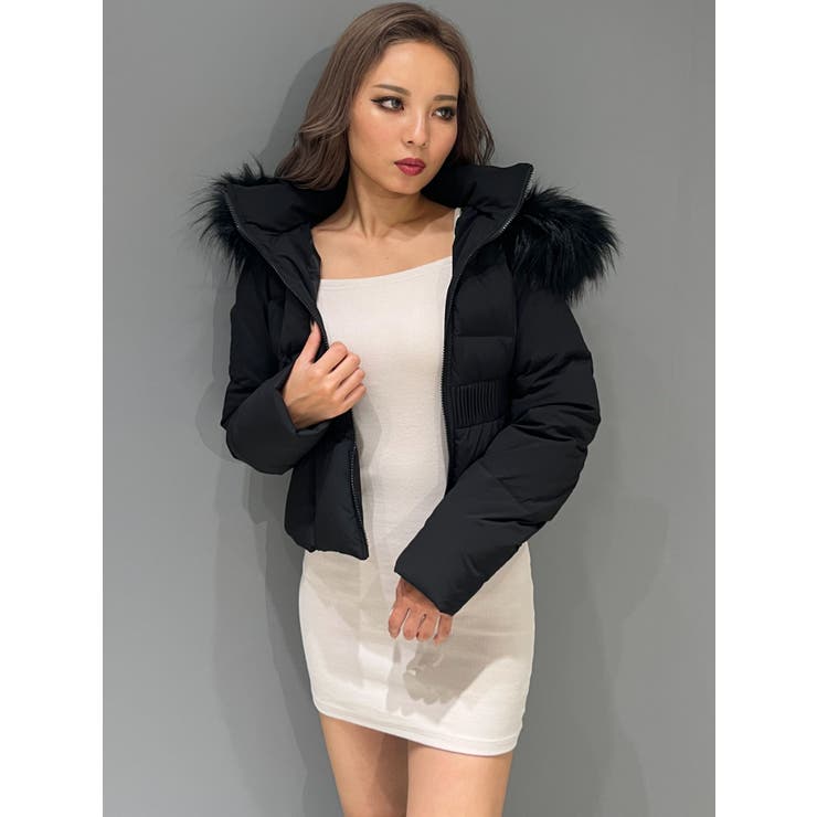 GYGYベルト付きショートダウンコート[品番：MKSW0060394]｜GYDA