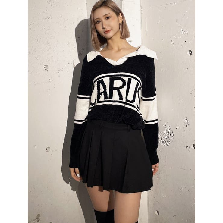 NEWベルトSETプリーツスカートライクショートパンツ[品番：MKSW0061352