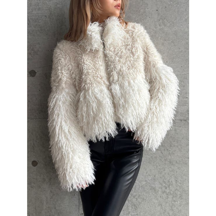 TINY】switchingフェイクファーコート[品番：MKSW0067246]｜GYDA