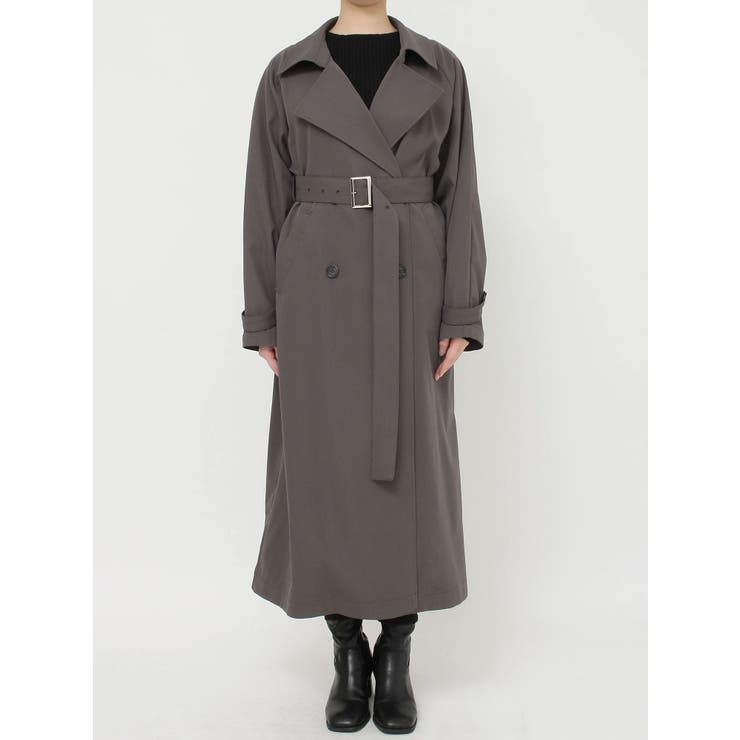 ジレレイヤードトレンチコート【マルチウェイ】[品番：MKSW0060120