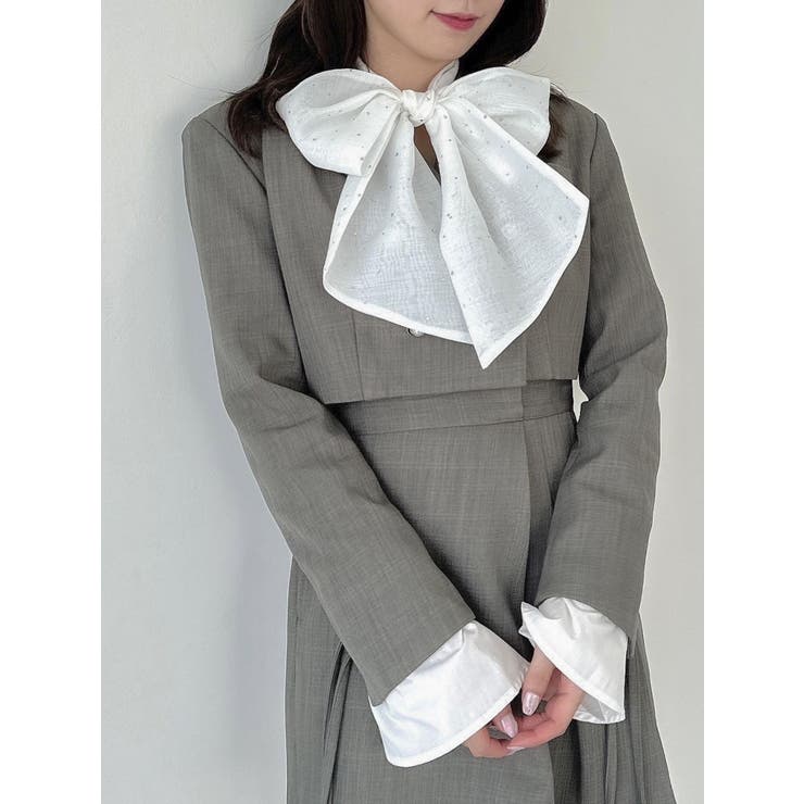 SETUP】ボンディングショートジャケット※セットアップ対応[品番